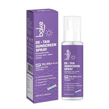 BAKE SPF 70 Sunscreen Spray PA++++ Waterproof for Pigmentation and UVA/B Sun Protection