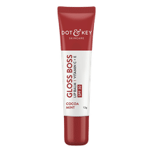 Dot & Key Cocoa Lip Balm with Shea Butter for Naturally Glowing and Hydrated Lips SPF 30 & Vitamin C+E
