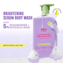 Nykaa 5% Niacinamide And Glycolic Acid Brightening Serum Body Wash For De-Tan & Glowing Skin