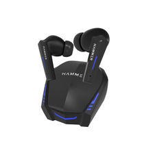 HAMMER G-Shots TSW Bluetooth V5.3 Gaming Earbuds, upto 22Hrs Playtime with Mic (Black)