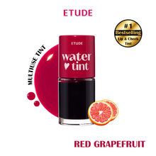 ETUDE Dear Darling Water Gel Lip And Cheek Tint Lipstick - Red Grapefruit Ade