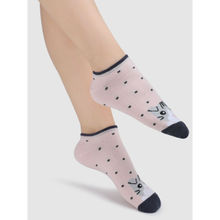 NEXT2SKIN Women Kitten Cotton Sneaker Socks (Pack of 3)