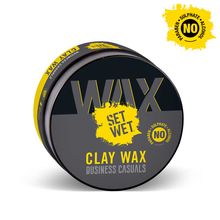 Set Wet Styling Hair Clay Wax Strong Hold Matte Finish With Kaolin Clay Restylable Anytime