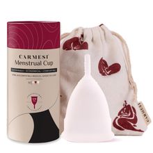 Carmesi Reusable Menstrual Cup for Women With Free Pouch