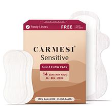 Carmesi 3-in-1 Flow Pack with 2 Free Panty Liners