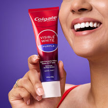 Colgate Visible White Purple Toothpaste