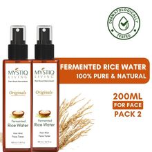 Mystiq Living Fermented Rice Water Face Toner Spray For Korean Glass Skin - Pack of 2