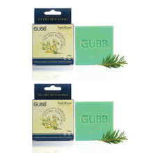 GUBB Fresh Bloom Handmade Bathing Soap With Tea Tree & Oatmeal Pack Of 2 - 100gm Each