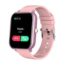 pTron Force X11 Smartwatch 1.7" Bluetooth Calling Full Touch Heart Rate Tracker SpO2 IP68 (Pink)
