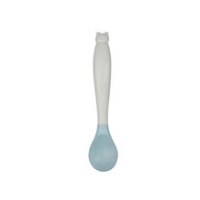Beebaby 3 In 1 Weaning Silicone Spoon Set With Dual End Spoon For Feeding Newborn, Baby (blue)