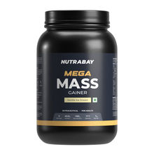 Nutrabay Gold Mega Mass Weight Gainer - Vanilla Ice Cream