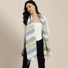 Twenty Dresses By Nykaa Fashion You Stand Out Striped Scarf - Multi-Color (FREE SIZE)