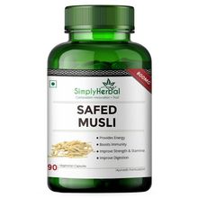 Simply Herbal Safed Musli 90 Capsules