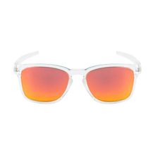 Opium Eyewear Men Red Wayfarer Sunglasses with Polarised and UV Protected Lens - OP-10037-C01