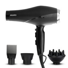AGARO HD-1120 Professional Hair Dryer 2000W AC Copper Motor,...