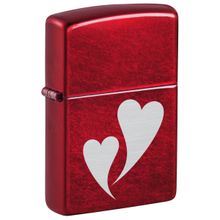 Zippo Double Hearts Windproof Pocket Lighter