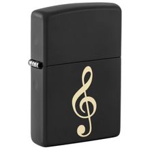 Zippo Musical Note Windproof Pocket Lighter