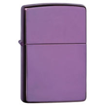 Zippo Classic High Polish Purple Windproof Pocket Lighter