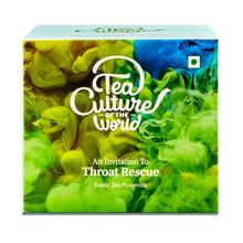 Tea Culture of The World Throat Rescue Tea -16 Tea bags