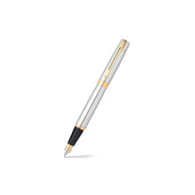 Sheaffer 9342 Gift 300 Fountain Pen - Bright Chrome with Gold Tone Trim