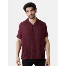 The Souled Store Men Official Marvel Chibi Pattern Multi Summer Shirts