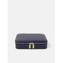 Accessorize London Womens Navy Blue Large Jewellery Box