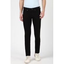 Peter England Men Dark Black Slim Fit Jeans