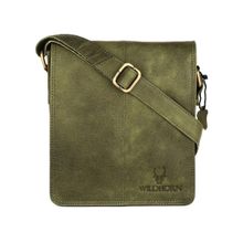 WildHorn Genuine Leather Sling Messenger Bag for Men