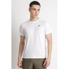 Reebok White Round Neck Men T Shirt