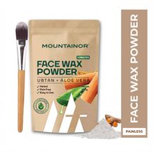 Mountainor Face Wax Powder for Women, Herbal Painless Hair Removal, Removes Facial Hair Instantly