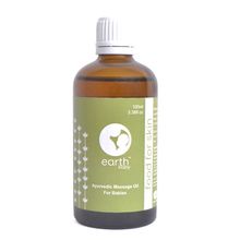 earthBaby Ayurvedic Baby Massage Oil, Certified 100% Natural Origin