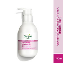 Simple Barrier Care Smoothing Gel Cleanser With 5% Lactic Acid & Hyaluronic Acid