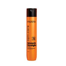 Matrix Opti Care Smooth Straight Professional Shampoo with Shea Butter, Frizz-free Hair,Paraben Free