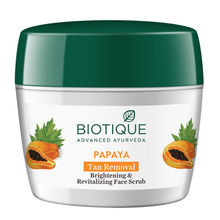 Biotique Papaya Tan Removal Brightening & Revitalizing Face Scrub