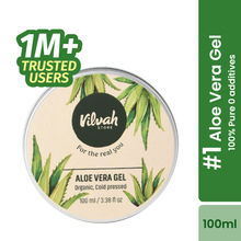 VILVAH Aloe Vera Gel - 100% Pure & Cold Pressed