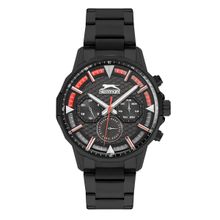 Slazenger Black Dial Men's Analog Watch- SL092216205 (M)