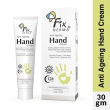 Fixderma Anti Ageing Hand Cream With Ceramides and Hyaluronic Acid