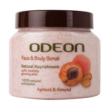 ODEON Natural Nourishment Apricot & Almond Face and Body Scrub