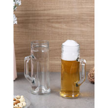 Oberglas Premium Plain Beer Glass Mug Set, 330ml, Set Of 2, Transparent