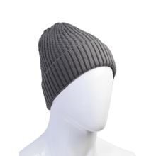CAZZANO Men Solid Beanie - Grey