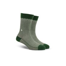 SockSoho Men Forest Wave Edition Green Socks