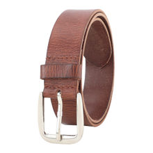 Aditi Wasan Brown Men's Genuine Leather Casual BeltBrown Men's Genuine Leather Casual Belt