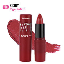 Insight Cosmetics Matte Lipstick, 1 Stroke Application, Long Lasting