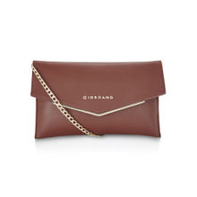 Giordano Brown Solid Sling Bag