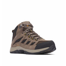 Columbia Mens Brown Crestwood Mid Waterproof Hiking & Trekking Shoes