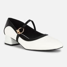 Allen Solly Women White Casual Heels