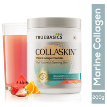TrueBasics Collaskin Mixed Fruit Flavour Marine Collagen Peptides For Youthful Glowing Skin