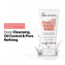 The Skin Story French Clay Pimple Oil Control Face Wash For Acne Prone Oily Skin Cleanses Pores