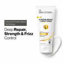 The Skin Story Sulphate Free Anti Frizz Keratin Hair Conditioner, Instant Gloss Smooth Shine, Vit E