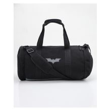Bewakoof Official Dc Unisex Black Batman Printed Duffle Bag